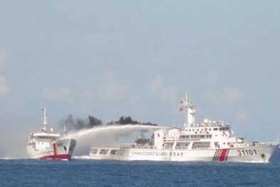 Trung Quốc điều hàng chục tốp máy bay đến khu vực giàn khoan 981